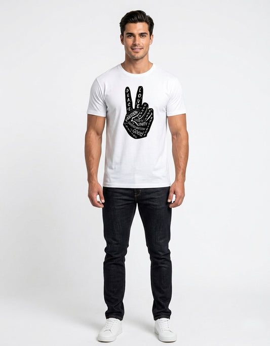 ONROGUE Peace Code Premium Supima Tee