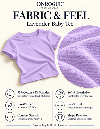 ONROGUE Women’s Essential Baby Tee