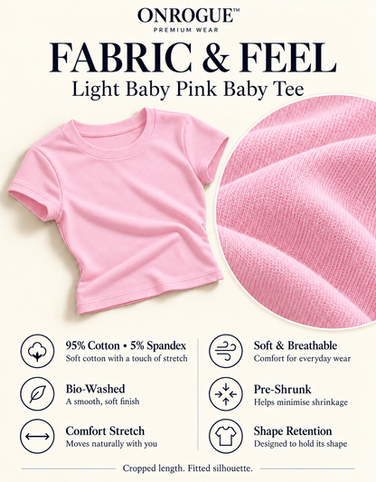 ONROGUE Women’s Essential Baby Tee