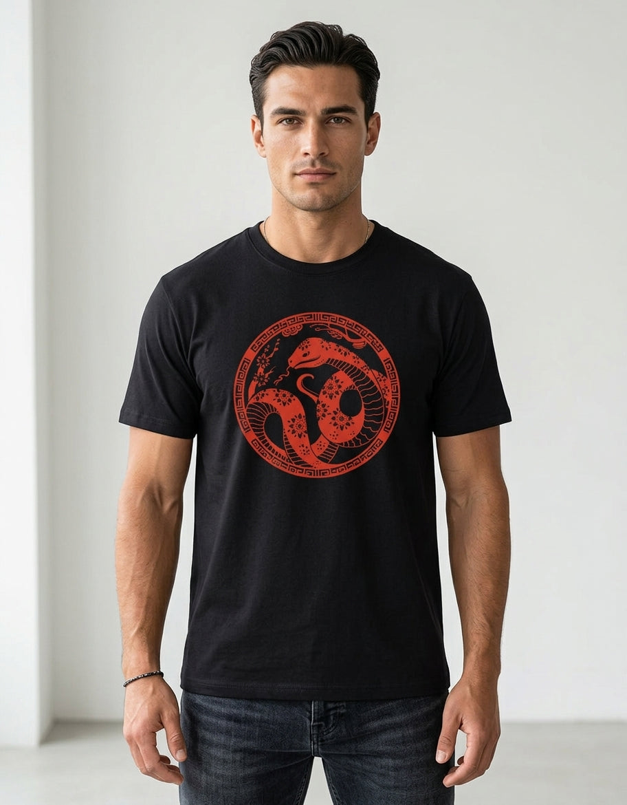 ONROGUE Men's Red Dynasty Premium T-Shirt