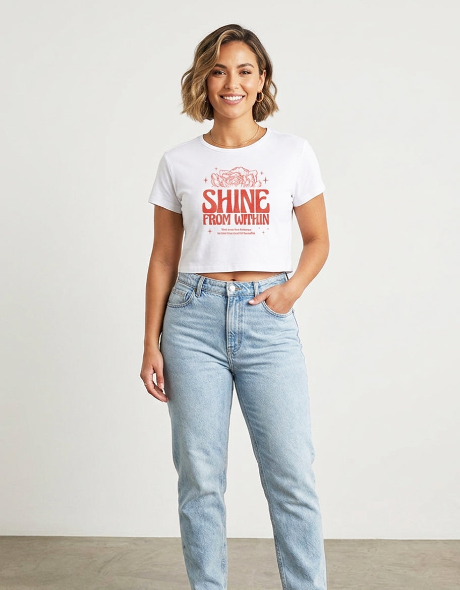 ONROGUE Shine From Within Baby Tee