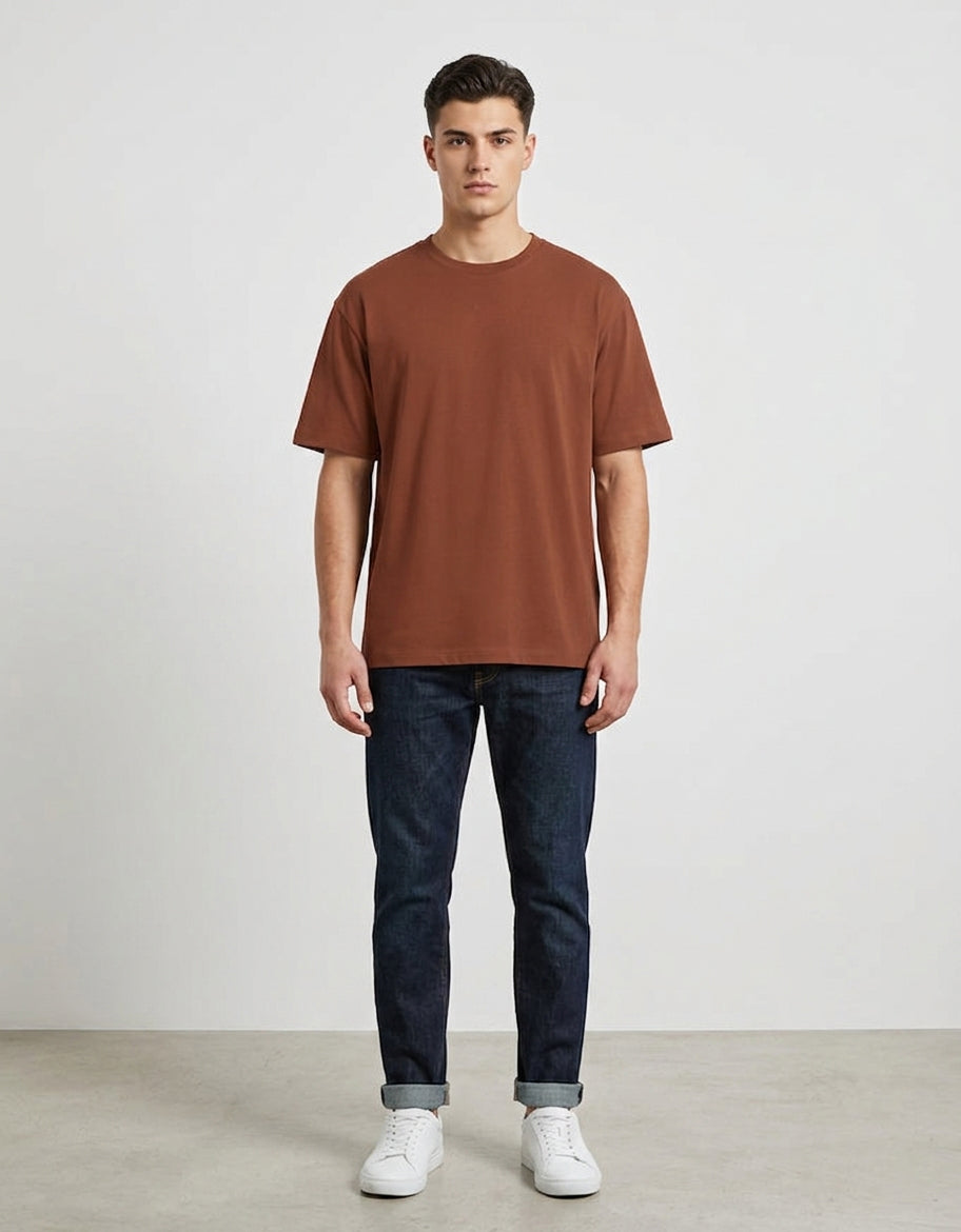 ONROGUE Men’s Classic Crew Neck T-Shirt