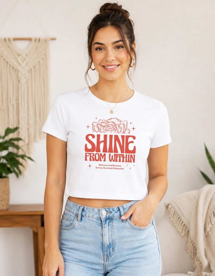 ONROGUE Shine From Within Baby Tee