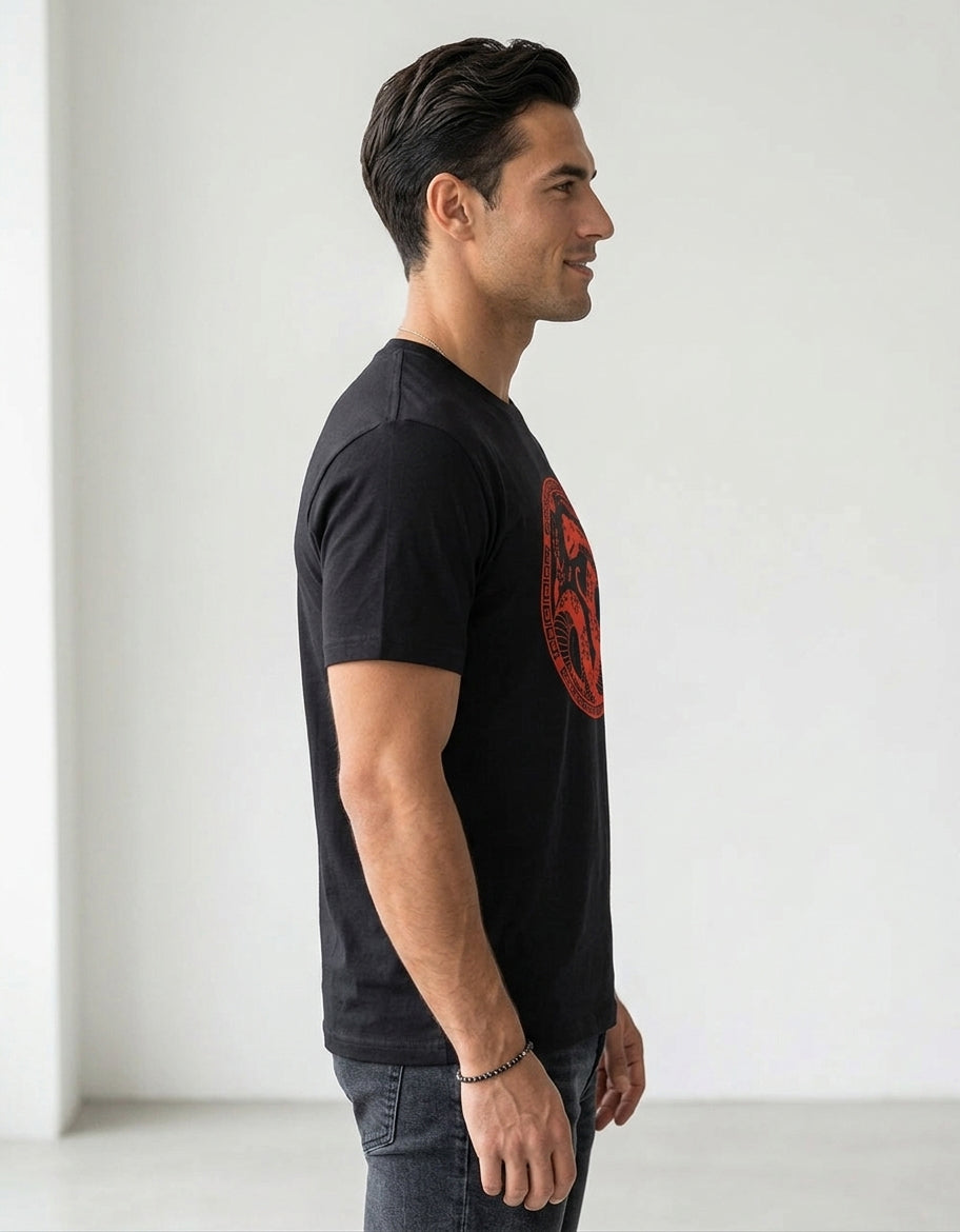 ONROGUE Men's Red Dynasty Premium T-Shirt