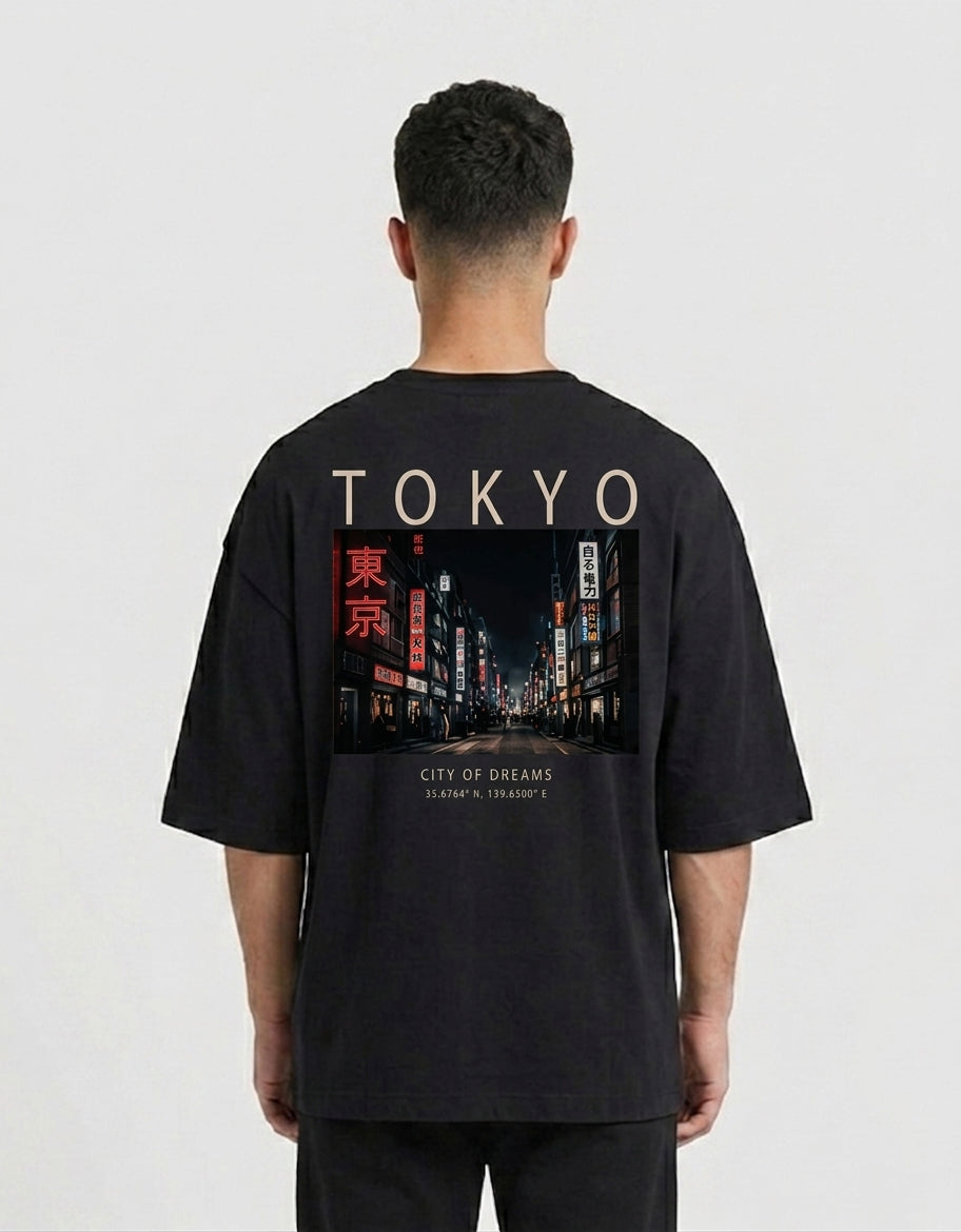 ONROGUE TOKYO Oversized Tee