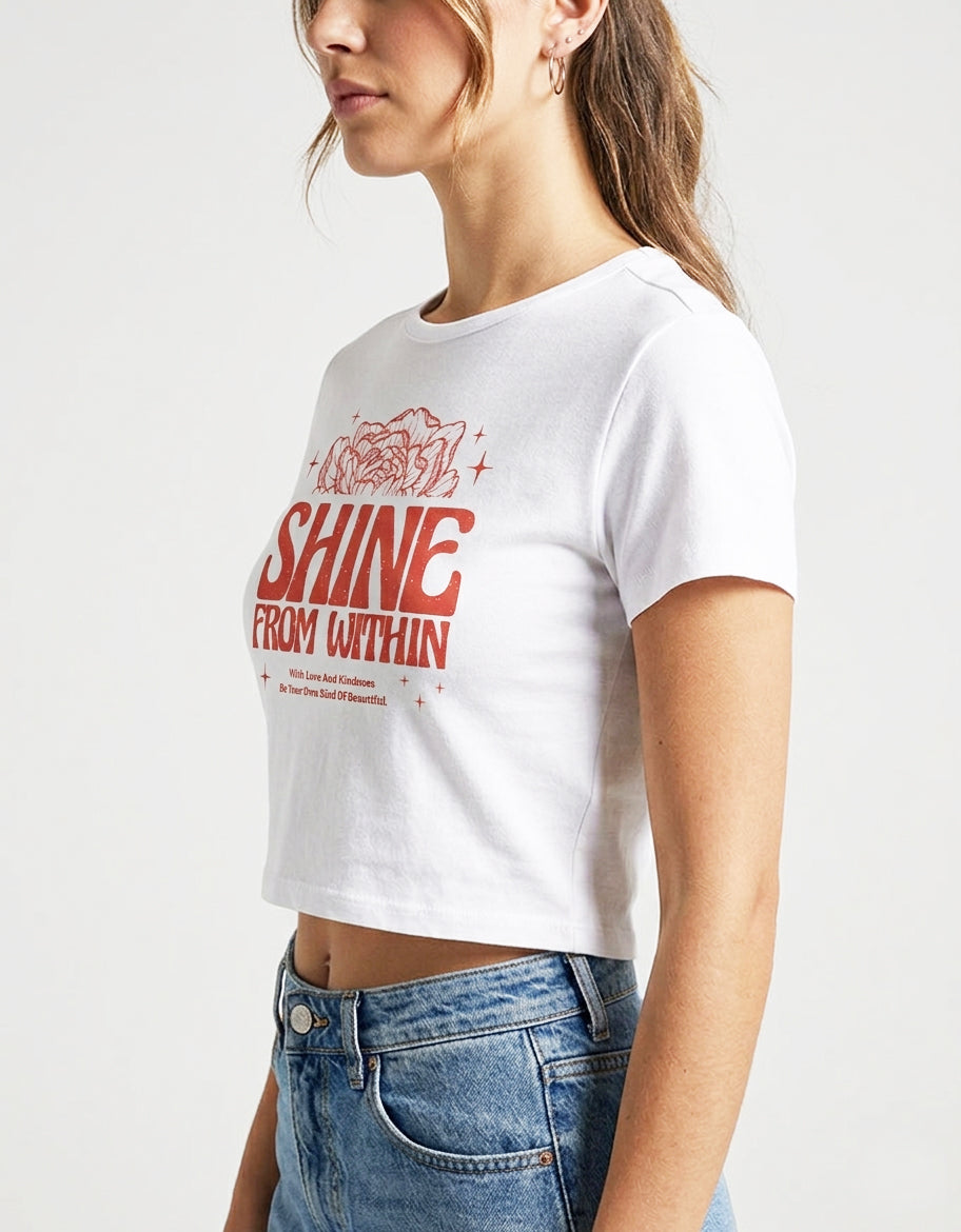 ONROGUE Shine From Within Baby Tee