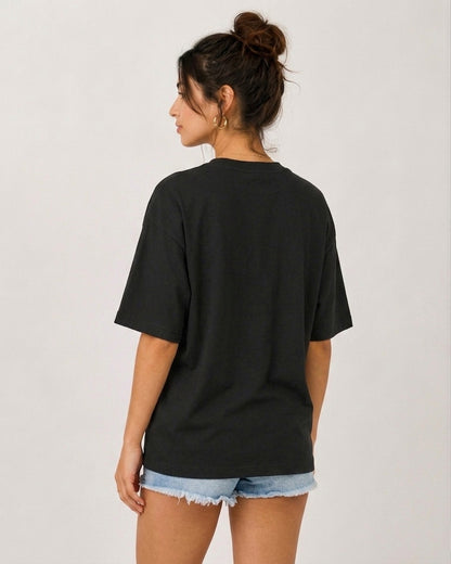ONROGUE Women Wednesday Mood Premium Oversized Tee