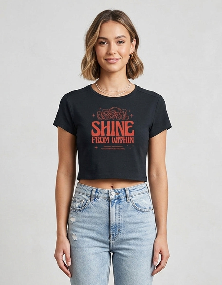 ONROGUE Shine From Within Baby Tee