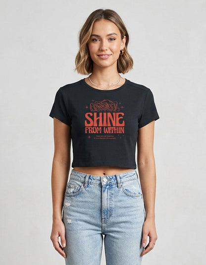 ONROGUE Shine From Within Baby Tee