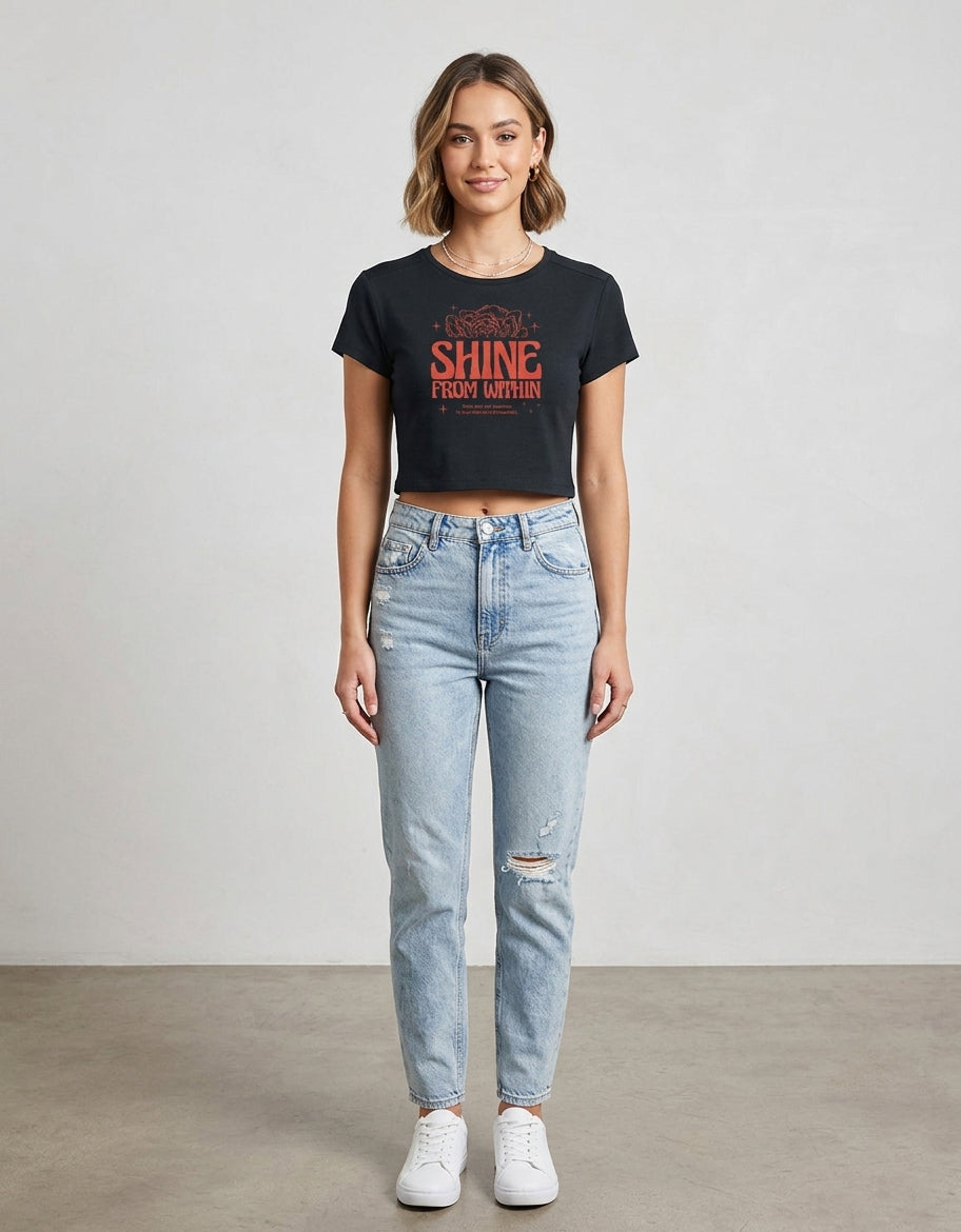 ONROGUE Shine From Within Baby Tee
