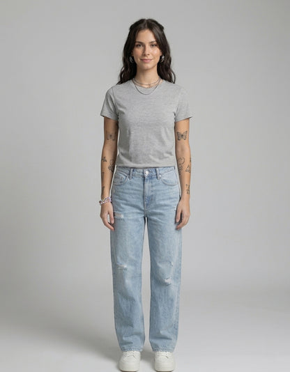 ONROGUE Women’s Classic Crew Neck T-Shirt