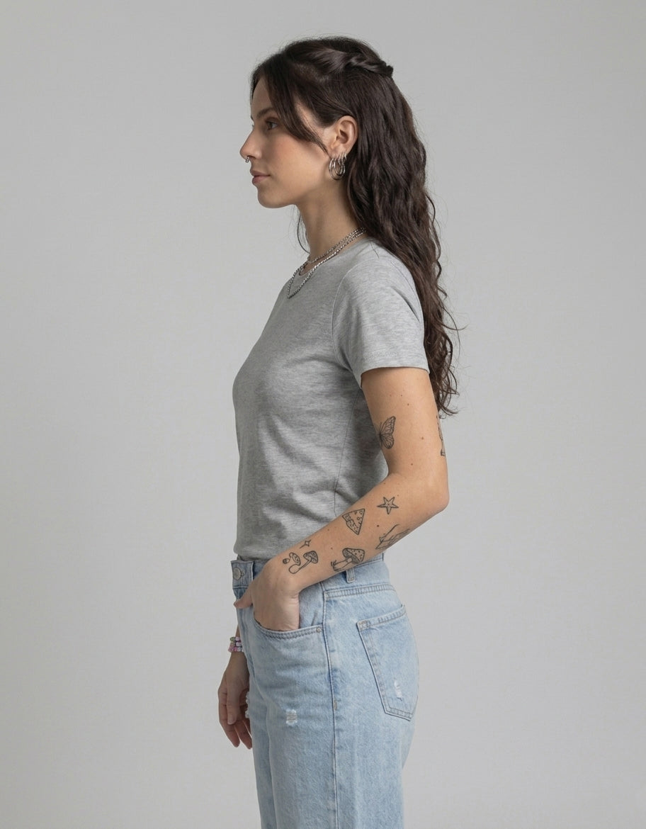 ONROGUE Women’s Classic Crew Neck T-Shirt