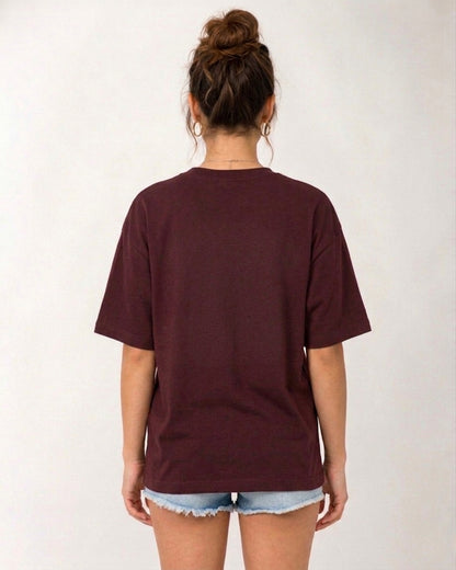 ONROGUE Women Wednesday Mood Premium Oversized Tee