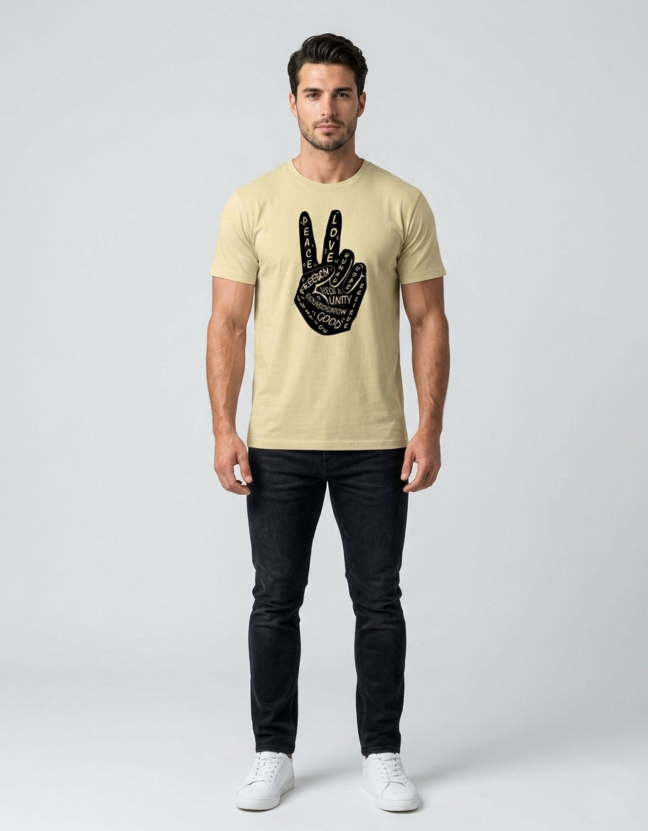 ONROGUE Peace Code Premium Supima Tee