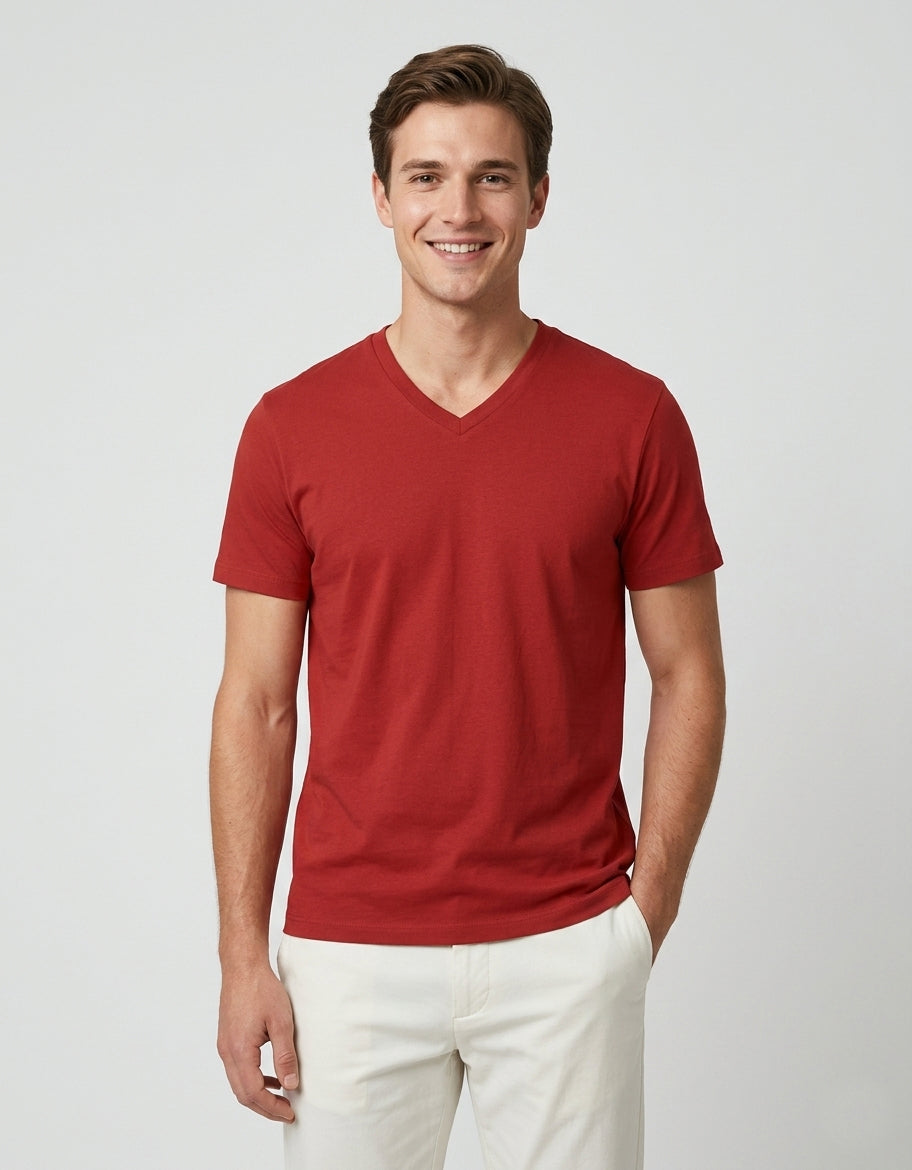 ONROGUE Men’s V-Neck T-Shirt