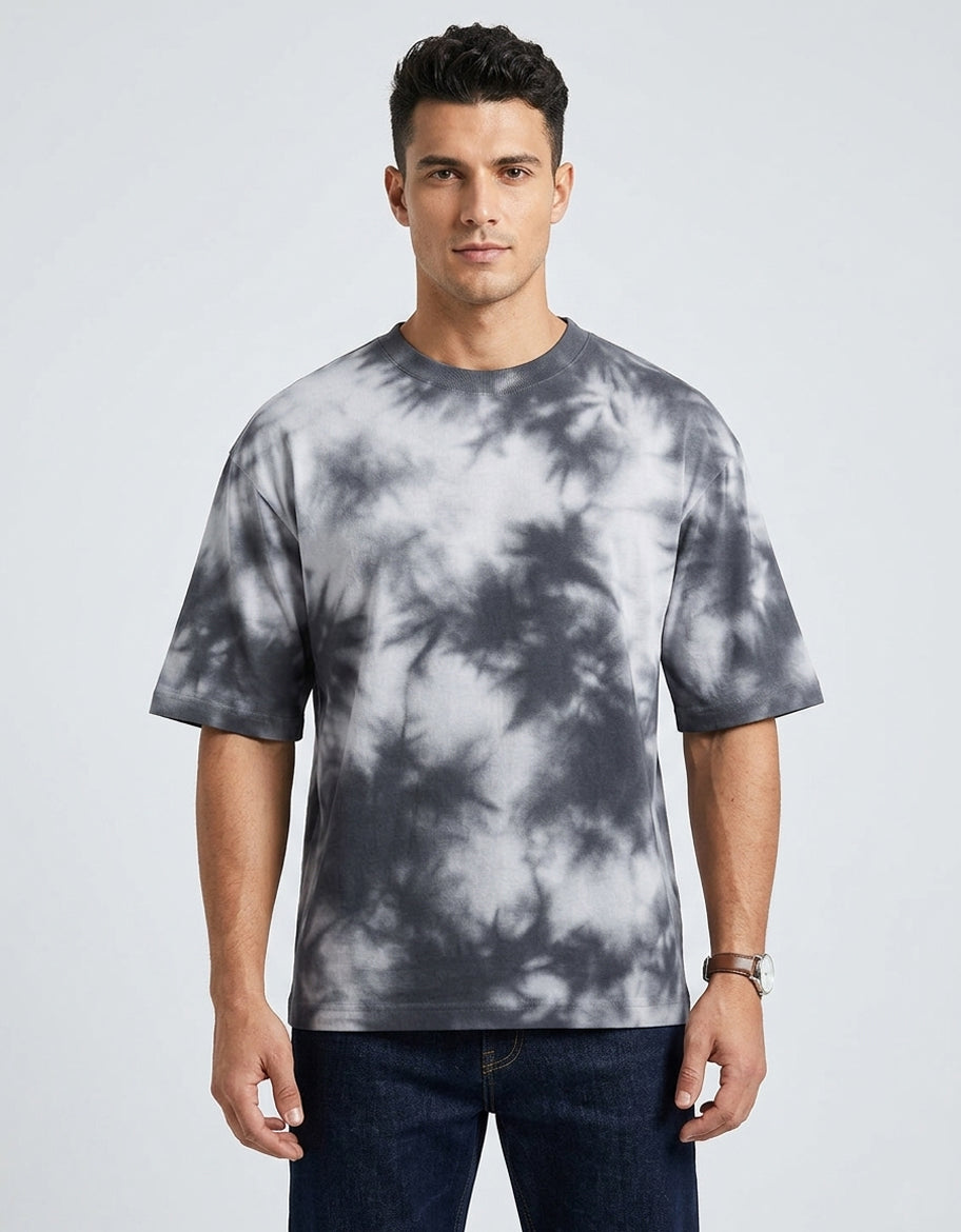 ONROGUE Relaxed Fit Tie-Dye Tee