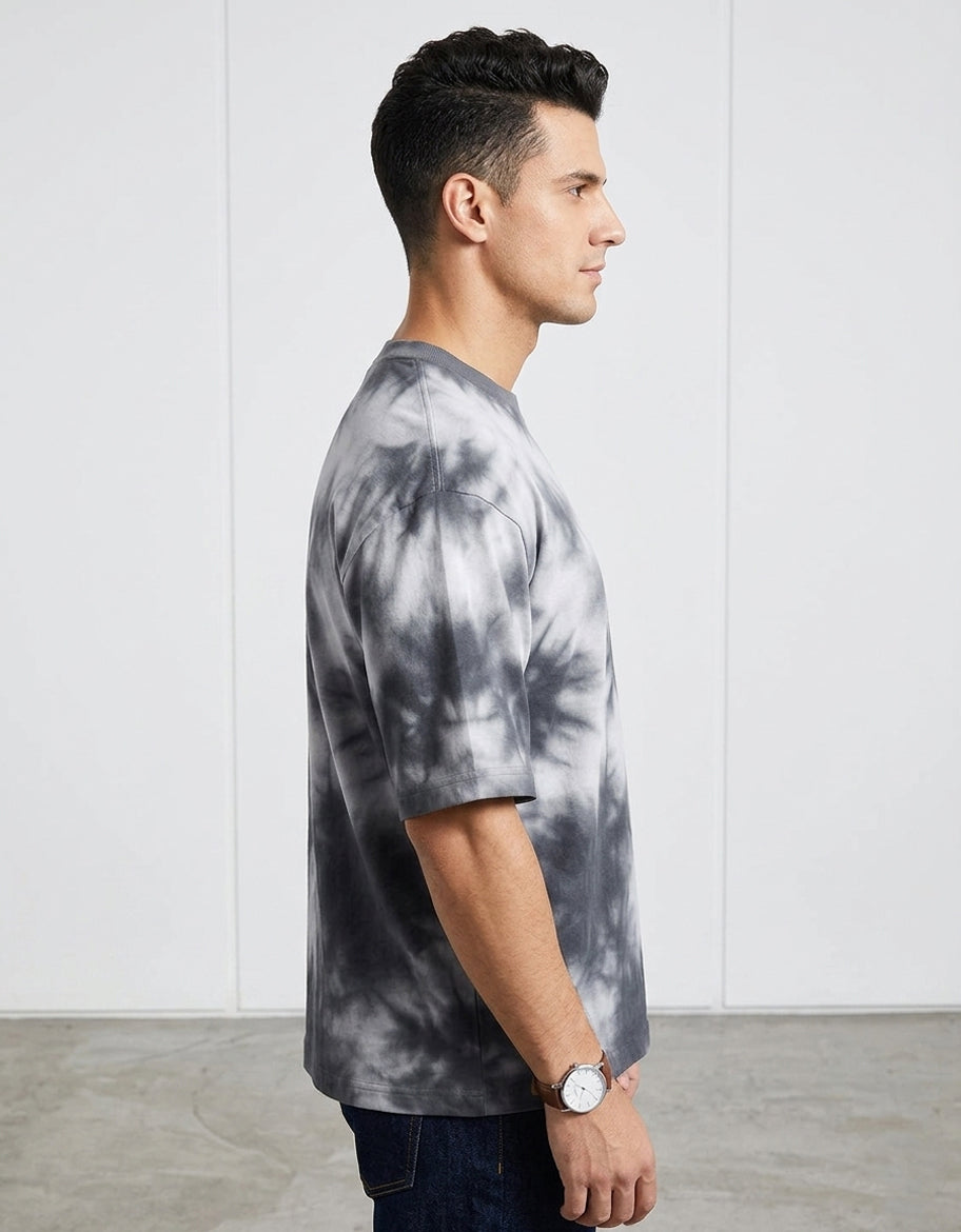 ONROGUE Relaxed Fit Tie-Dye Tee