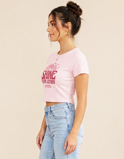 ONROGUE Shine From Within Baby Tee