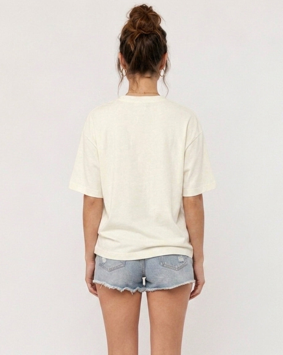 ONROGUE Women Wednesday Mood Premium Oversized Tee
