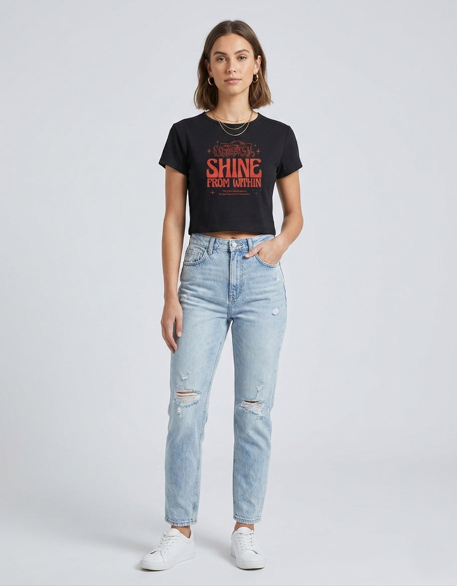 ONROGUE Shine From Within Baby Tee