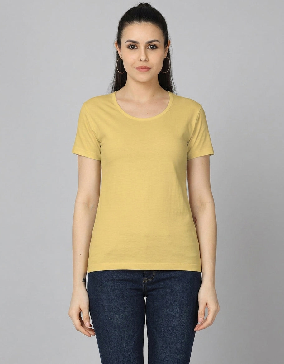 ONROGUE Women’s Classic Crew Neck T-Shirt