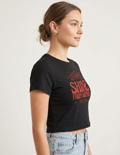 ONROGUE Shine From Within Baby Tee