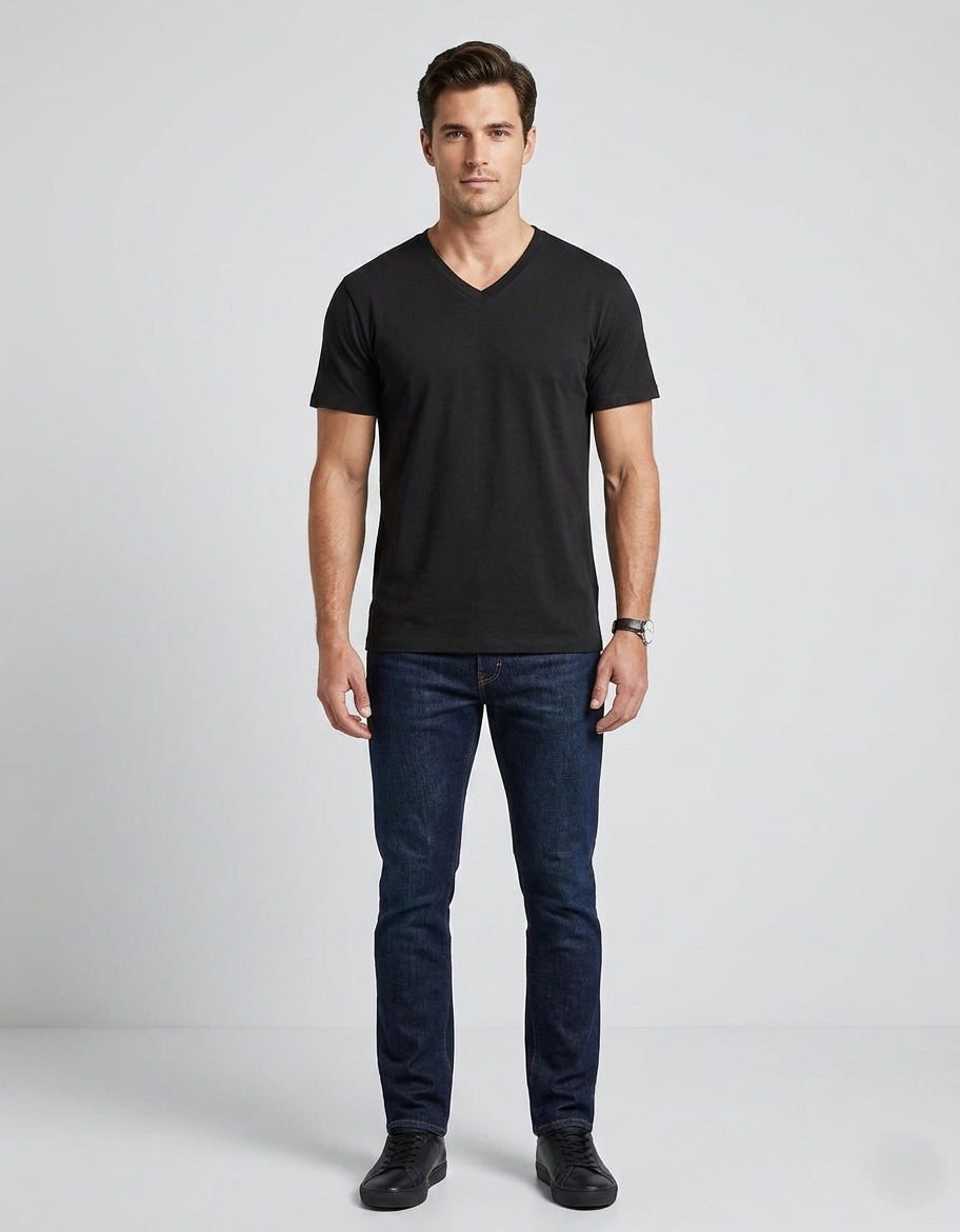 ONROGUE Men’s V-Neck T-Shirt