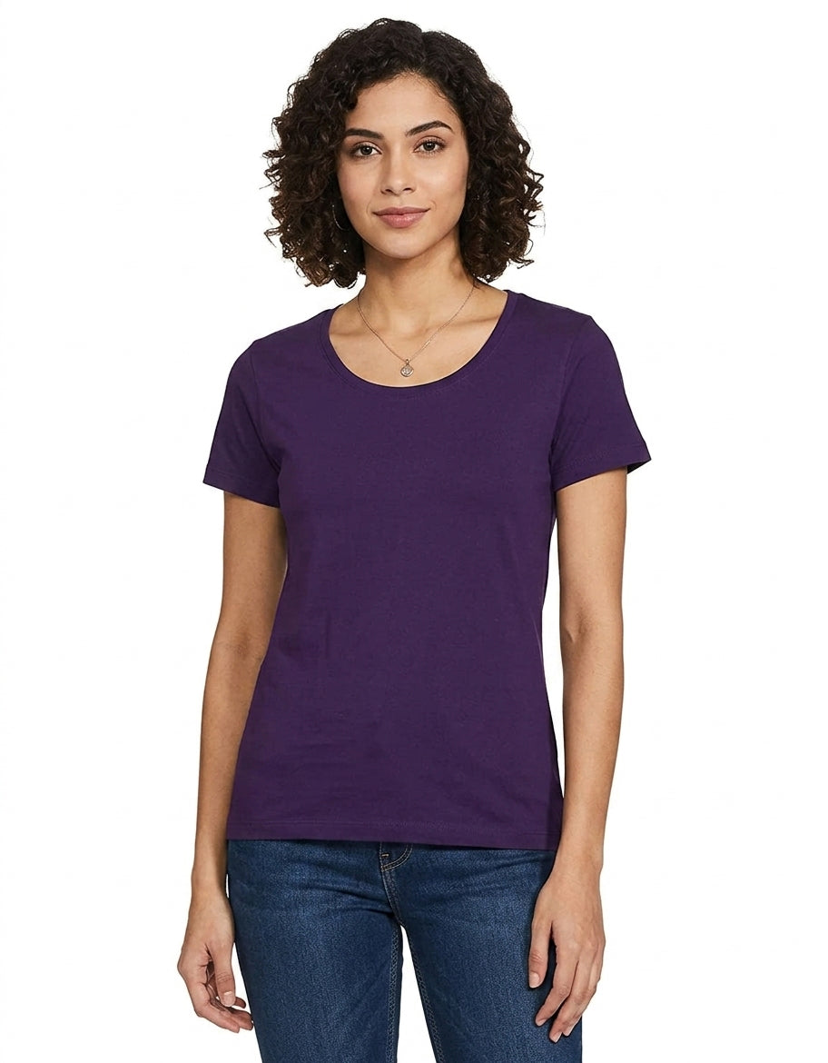 ONROGUE Women’s Classic Crew Neck T-Shirt