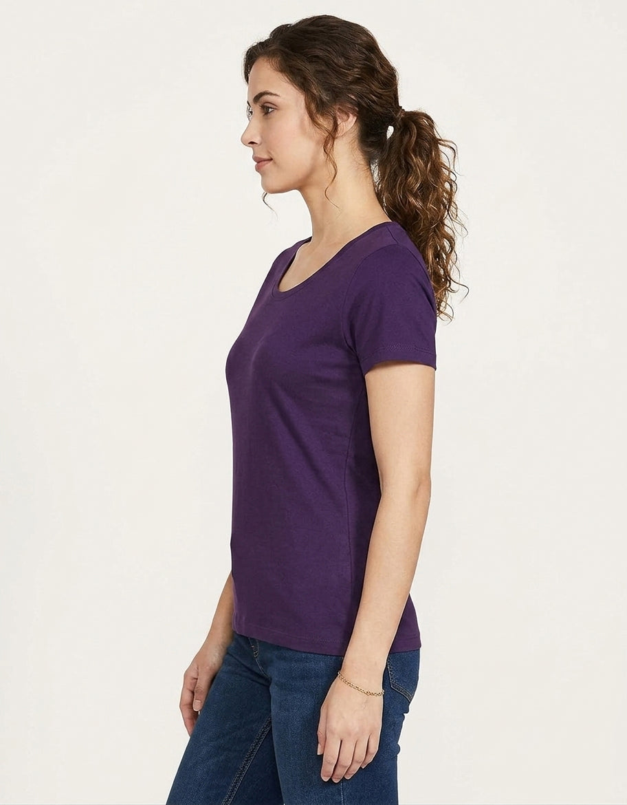 ONROGUE Women’s Classic Crew Neck T-Shirt