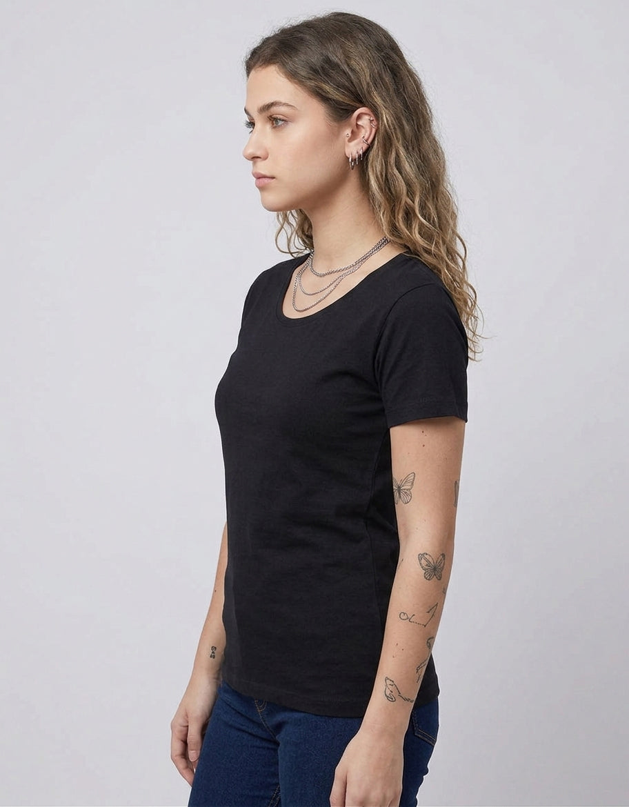 ONROGUE Women’s Classic Crew Neck T-Shirt