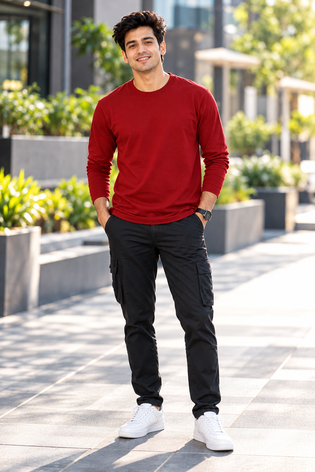 ONROGUE Men’s Full Sleeve T-Shirt