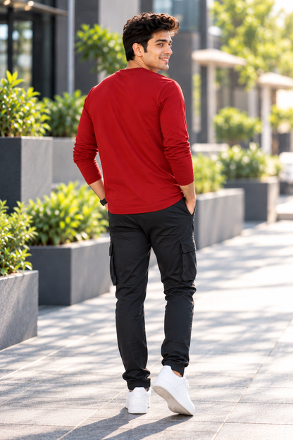 ONROGUE Men’s Full Sleeve T-Shirt