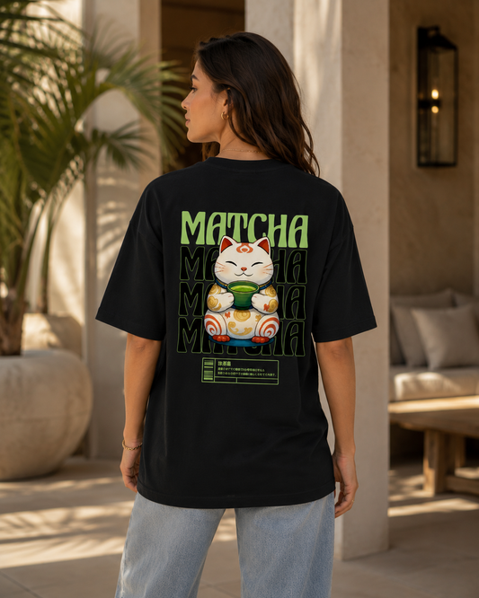 ONROGUE Matcha Spirit Oversized Tee