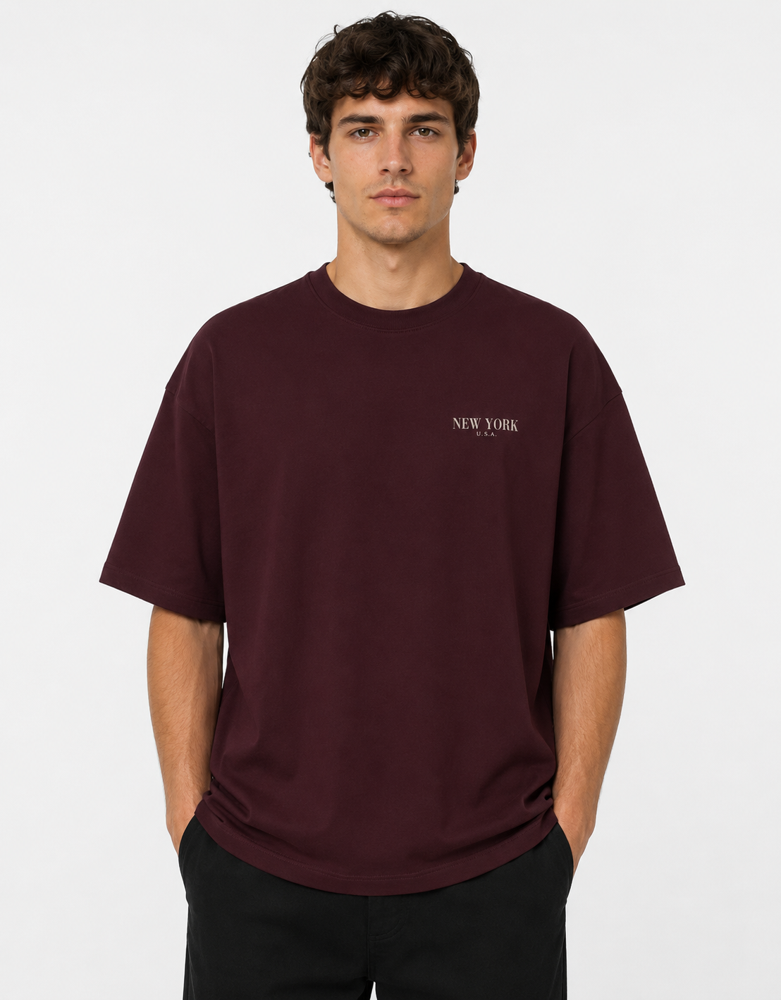 NYC Skyline Oversized Tee