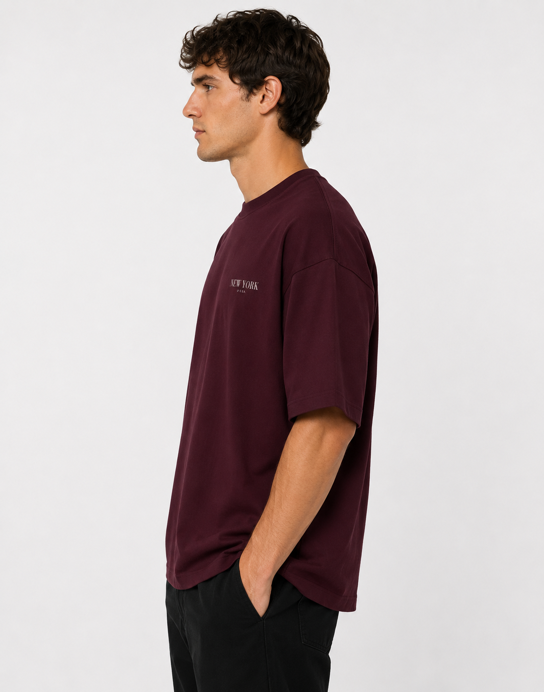 NYC Skyline Oversized Tee