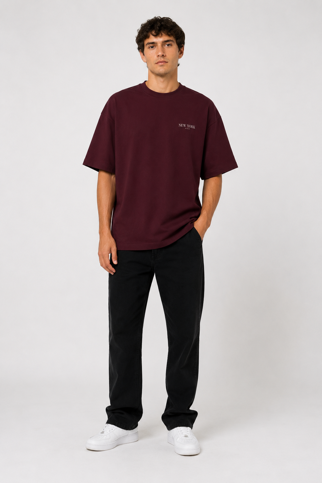 NYC Skyline Oversized Tee