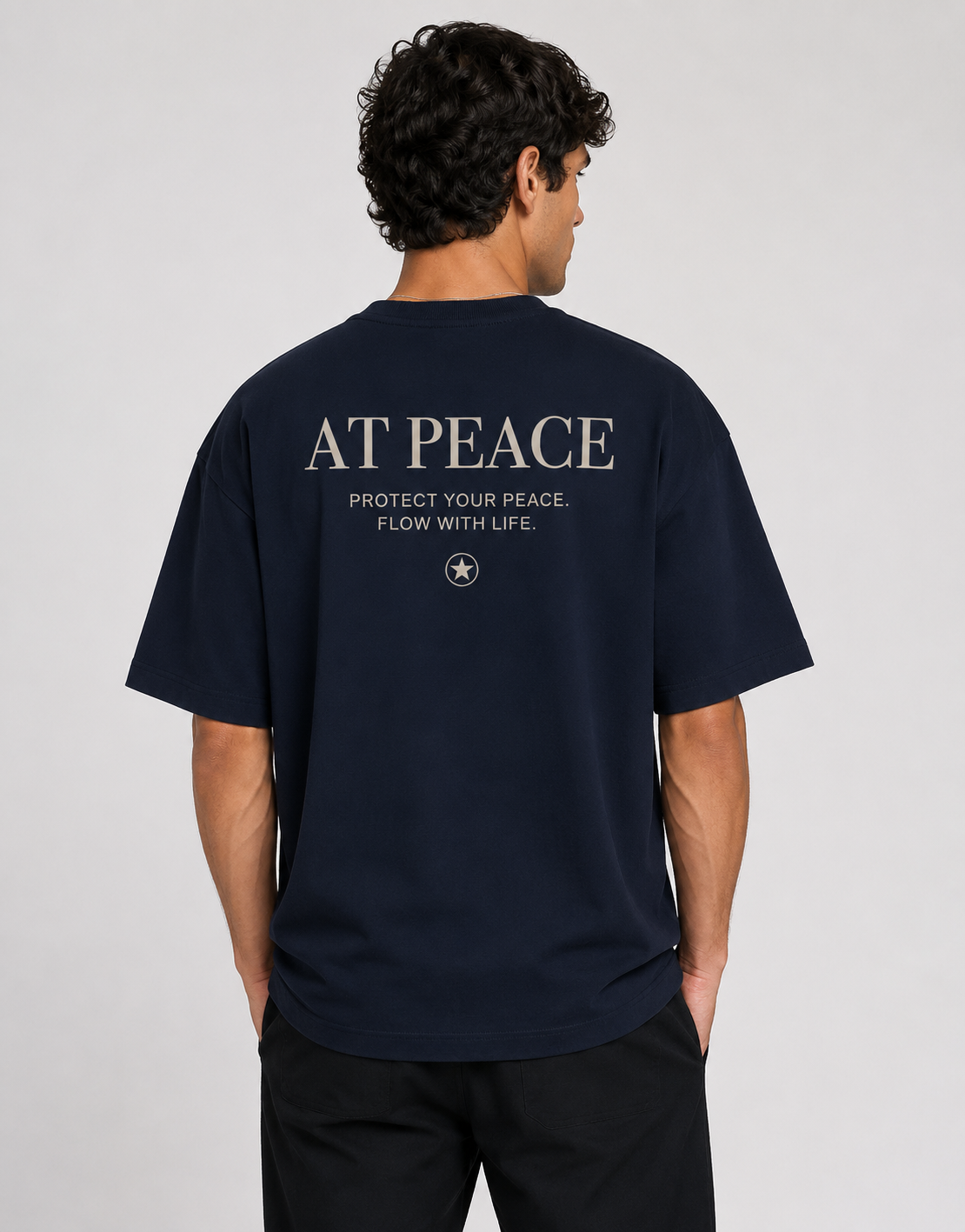 ONROGUE AT PEACE Oversized Tee
