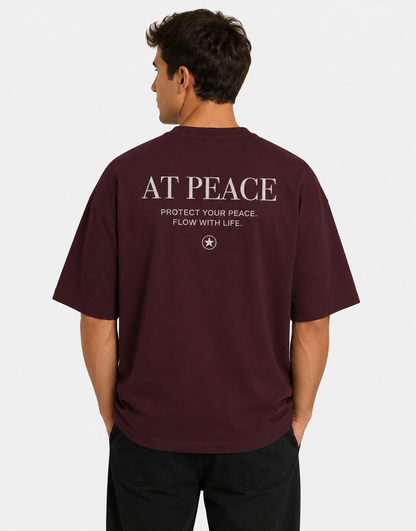 ONROGUE AT PEACE Oversized Tee