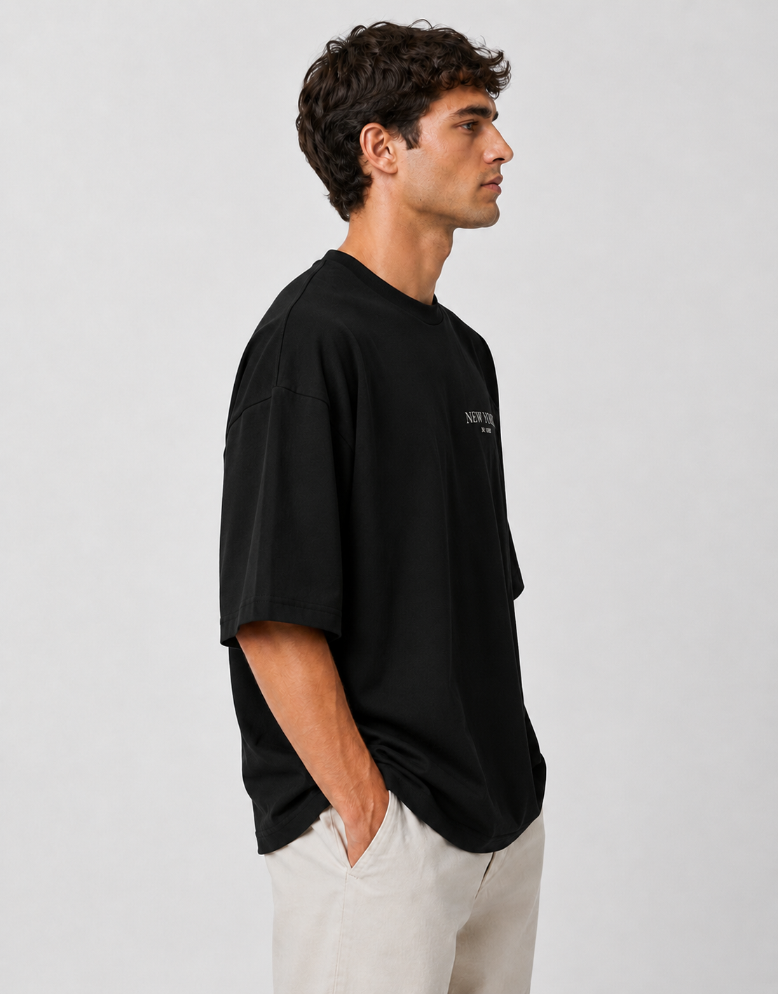 NYC Skyline Oversized Tee