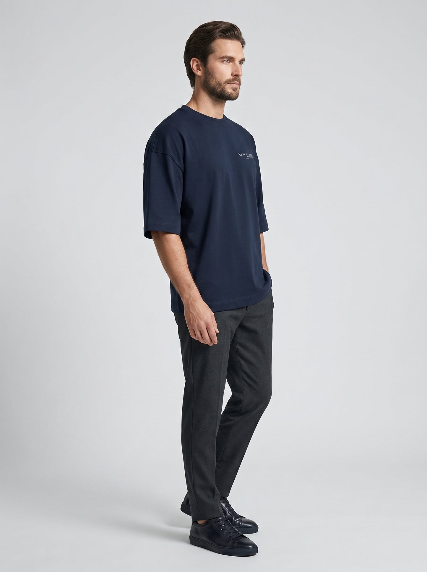 NYC Skyline Oversized Tee