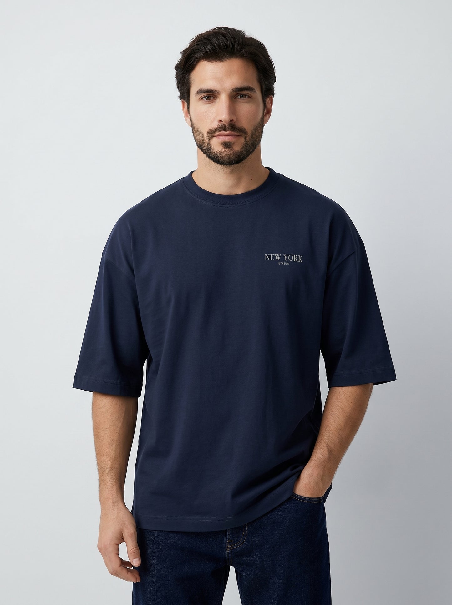NYC Skyline Oversized Tee