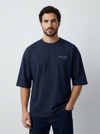 NYC Skyline Oversized Tee