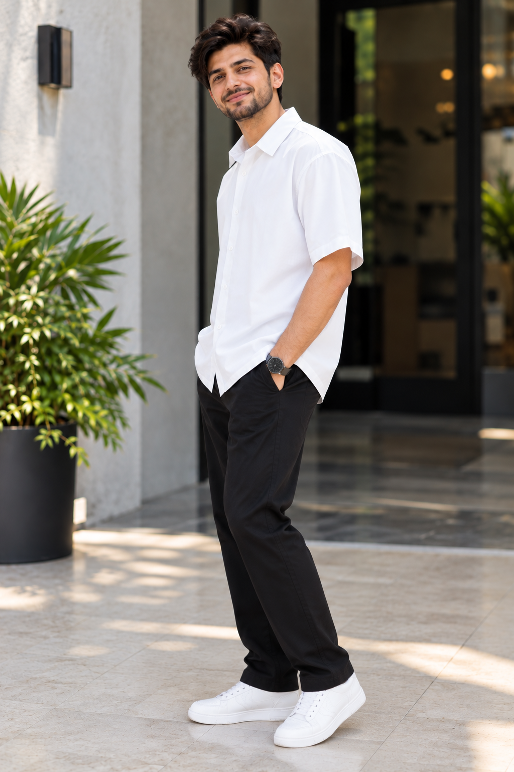 ONROGUE Men's Urban Oversized Shirt