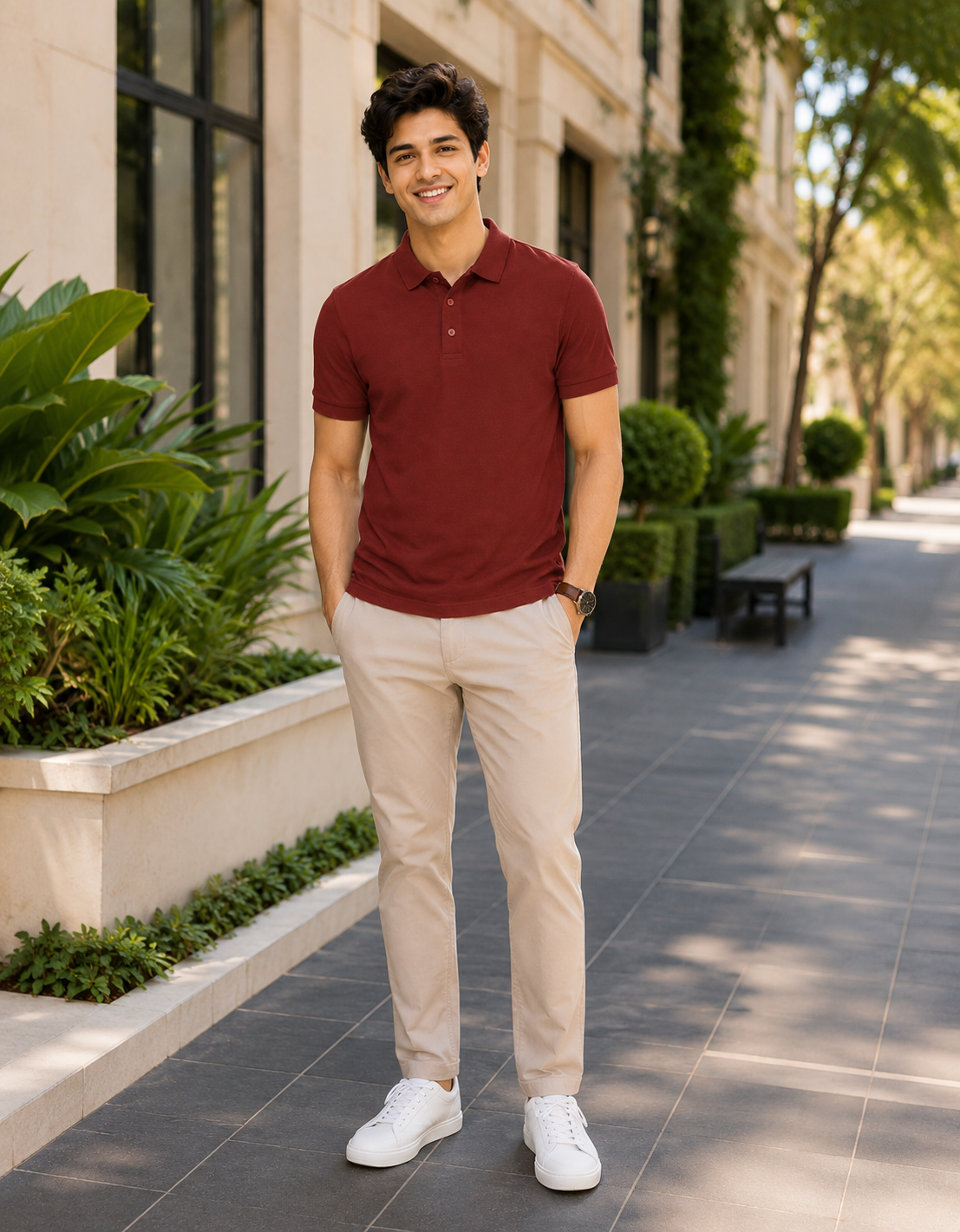 ONROGUE Men’s Premium Polo T-Shirt
