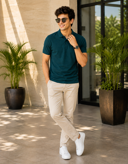 ONROGUE Men’s Premium Polo T-Shirt