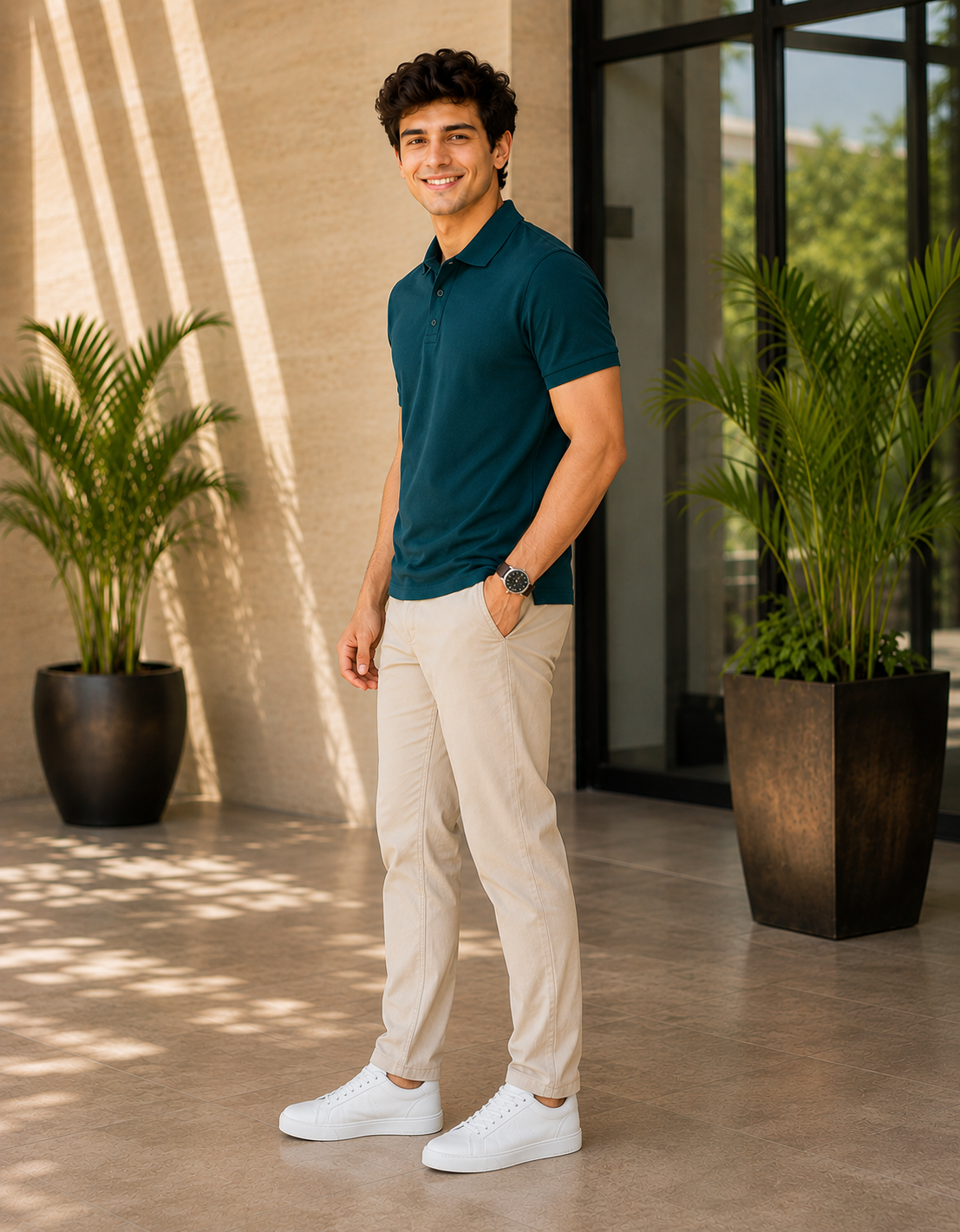 ONROGUE Men’s Premium Polo T-Shirt