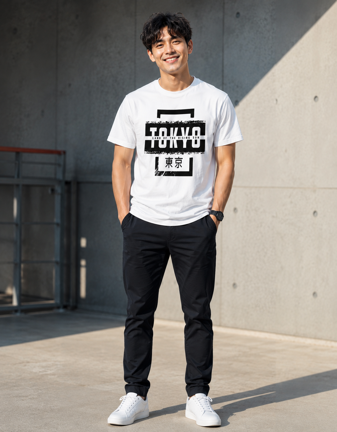 ONROGUE Men's Land of the Rising Sun Graphic Tee