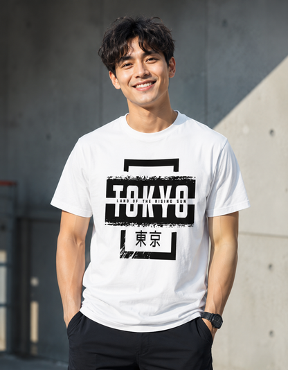 ONROGUE Men's Land of the Rising Sun Graphic Tee
