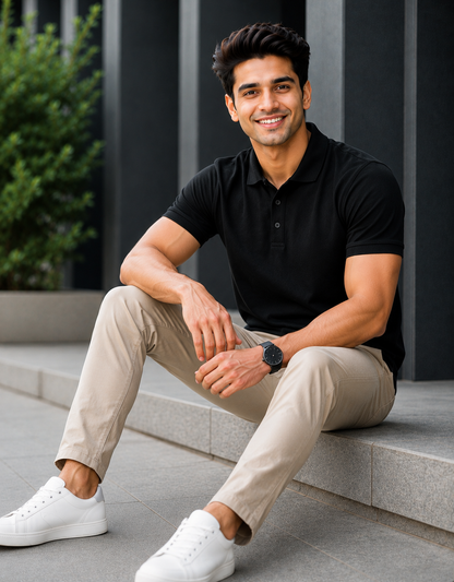 ONROGUE Men’s Premium Polo T-Shirt