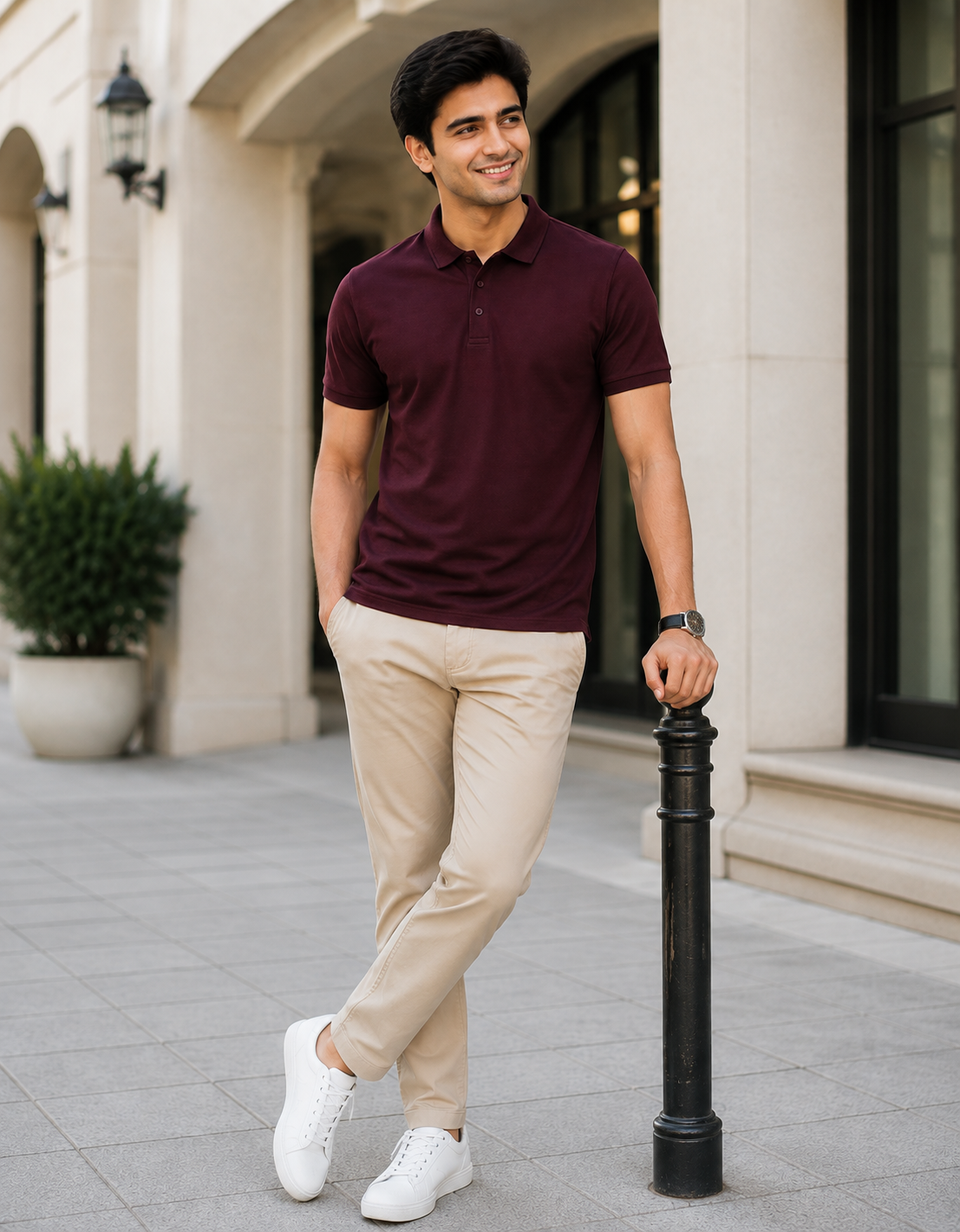 ONROGUE Men’s Premium Polo T-Shirt